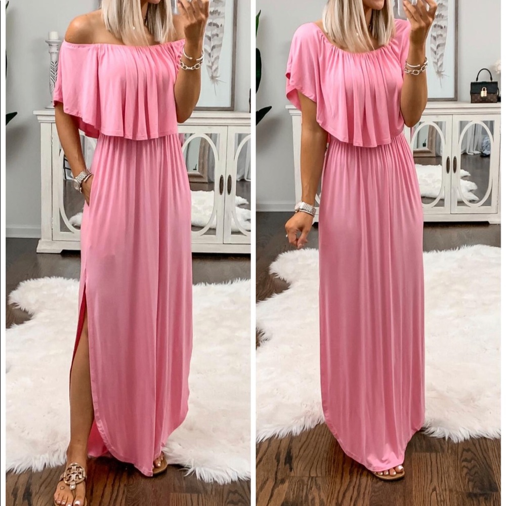 Pink dress